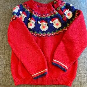 Boden Santa sweater